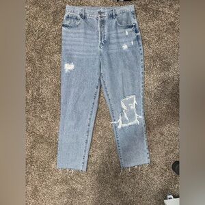 Pacsun High Rise Straight Leg Jeans